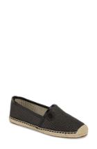 Women's Michael Michael Kors 'kendrick' Slip-on Espadrille Flat .5 M - Black