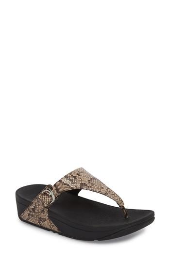 Women's Fitflop Skinny Sandal M - Beige