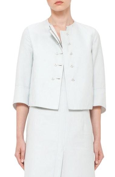 Women's Akris Double Face Bicolor Reversible Jacket