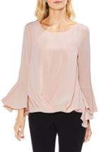 Women's Vince Camuto Bell Cuff Foldover Blouse - Pink