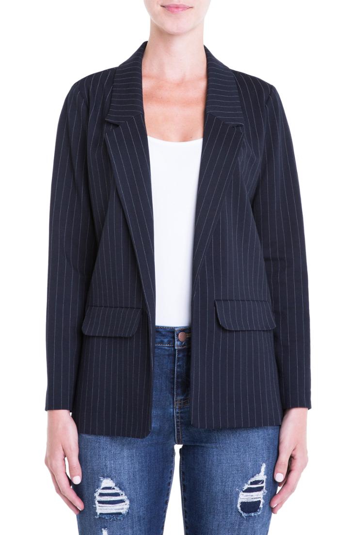 Women's Liverpool Boyfriend Blazer - Blue