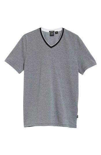 Men's Boss Tilson Fit T-shirt, Size Medium - Black