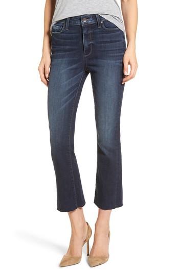 Women's Paige Transcend Vintage - Colette Crop Flare Jeans - Blue