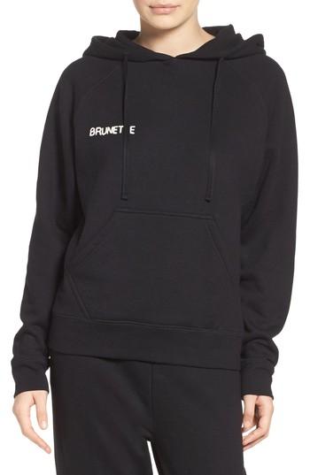 Women's Brunette The Label Lounge Hoodie /small - Black