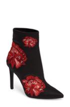 Women's Jessica Simpson Pelanna Applique Stretch Bootie M - Black