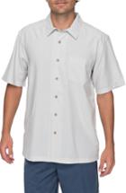 Men's Quiksilver Waterman Collection Cane Island Shirt - Grey