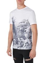 Men's Topman Elephant Print T-shirt - White