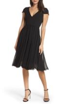 Women's Blush By Hayley Paige Nessy Embroidered Trumpet Gown