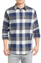 Men's Tailor Vintage Buffalo Plaid Flannel Sport Shirt