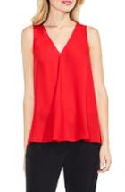 Women's Vince Camuto V-neck Drape Front Blouse - Pink