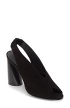 Women's Mercedes Castillo Rowin Slingback Sandal M - Black