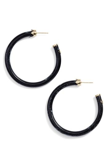 Women's Argento Vivo Marbelized Hoop Earrings