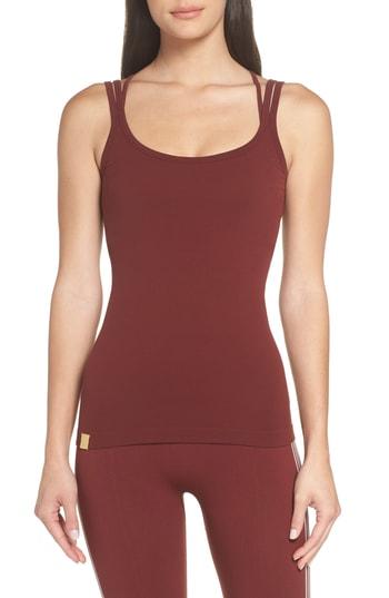 Women's Monreal London Zen Seamless Tank /small - Brown