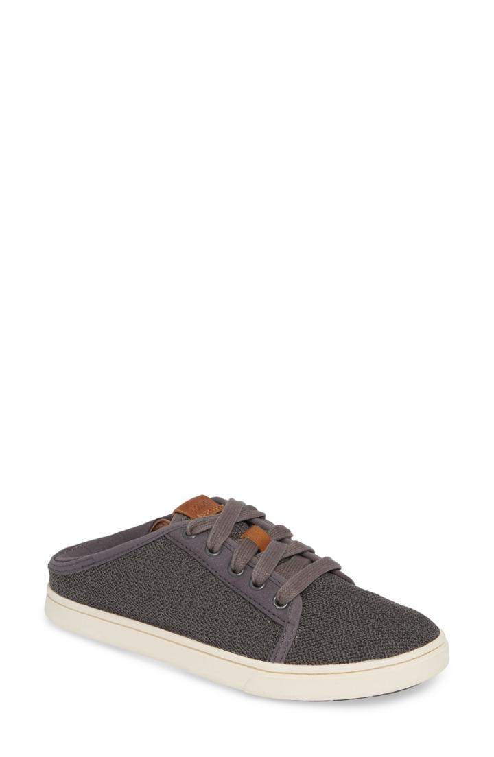 Women's Olukai Pehuea Li Convertible Sneaker M - Grey