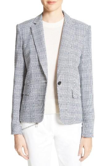 Women's Veronica Beard Leo Schoolboy Blazer - Blue