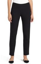 Women's Lafayette 148 New York Punto Milano Slim Pants, Size - Black
