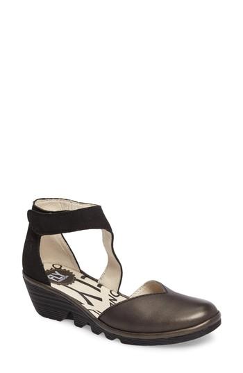 Women's Fly London Pats Pump .5-6us / 36eu - Black