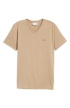 Men's Lacoste Pima Cotton T-shirt (s) - Beige