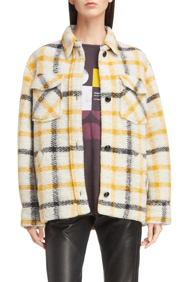 Women's Marques'almeida Genuine Shearling Hooded Coat