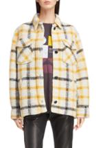 Women's Marques'almeida Genuine Shearling Hooded Coat