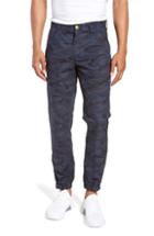 Men's Lvlxiii Camo Moto Pants, Size - Black