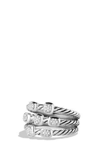 Women's David Yurman 'confetti' Ring With Diamonds