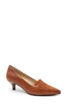 Women's Trotters 'piper' Pointy Toe Pump .5 N - Brown