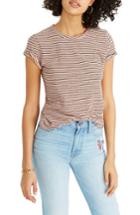 Women's Madewell Carmen Perfect Refine Tee, Size - Red