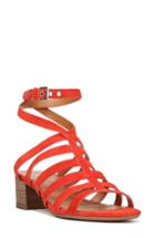Women's Sarto By Franco Sarto Finesse Cage Sandal .5 M - Red