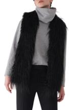 Women's Sosken Gila Down & Faux Fur Vest - Black