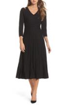 Women's Nic + Zoe Shimmer Pleats Dress - Black