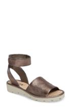 Women's The Flexx 'sunscape' Ankle Strap Sandal .5 M - Metallic