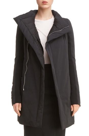 Women's Rick Owens Fitted Down Coat