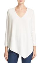 Women's Joie Tambrel B Lace Back Cotton & Cashmere Sweater - White