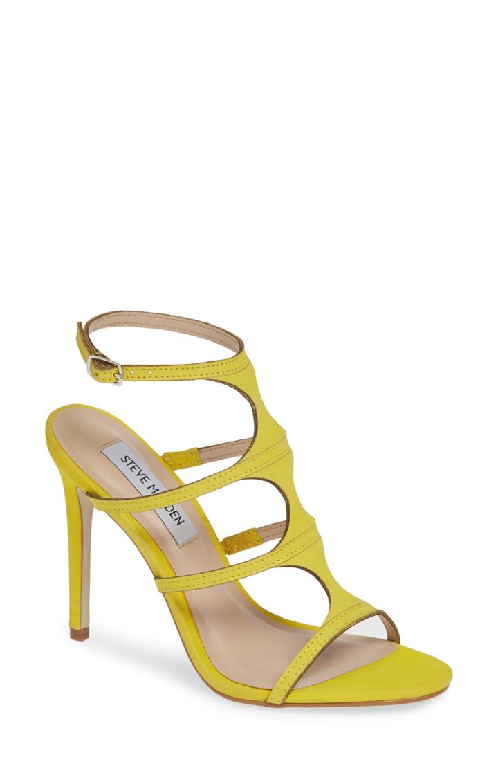 Women's Steve Madden Sprung Sandal M - Yellow