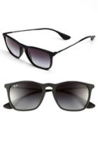 Women's Ray-ban Youngster 54mm Square Keyhole Sunglasses - Black