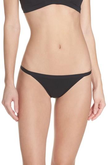 Women's Hurley Quick Dry Mesh Bikini Bottoms - Black