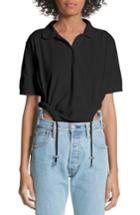 Women's Y/project Polo Bodysuit - Black