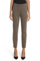 Women's Lafayette 148 New York Heyward Punto Milano Slim Pants, Size - Grey