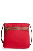 Halogen Nylon Crossbody Bag - Red