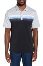 Men's Travis Mathew Wiz With Colorblock Polo - Black