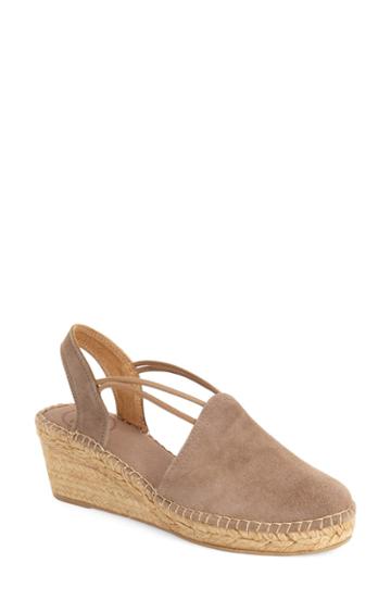 Women's Toni Pons 'tremp' Slingback Espadrille Sandal Us / 42eu - Beige
