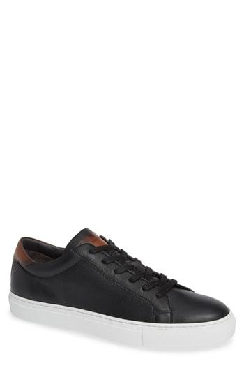 Men's To Boot New York Knox Low Top Sneaker .5 M - Black