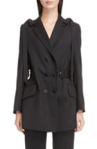 Women's Diane Von Furstenberg Overlay Detail Tropical Silk Shirtdress