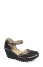 Women's Fly London Yven Wedge .5-6us / 36eu - Black