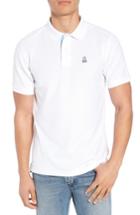 Men's Psycho Bunny Woven Polo (s) - White