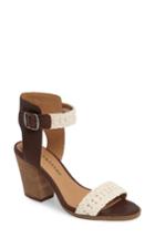 Women's Lucky Brand Oakes Ankle Strap Sandal M - Beige