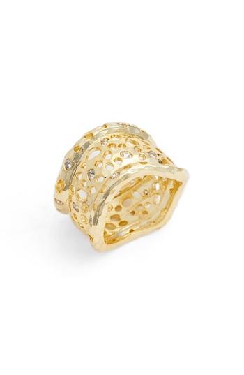 Women's Melinda Maria Honey Cigar Ring