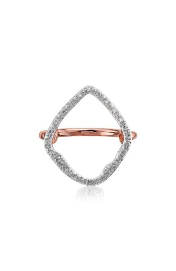 Women's Monica Vinader Riva Hoop Diamond Ring