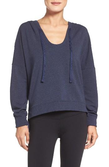 Women's Alo Fluid Hoodie - Blue